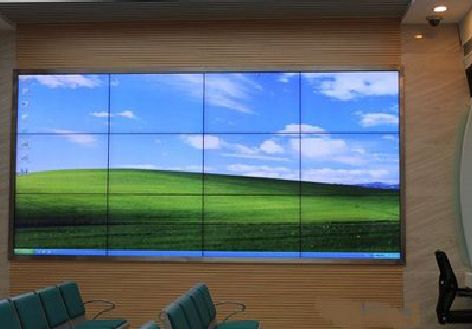 台州市液晶拼接屏的另类用法。